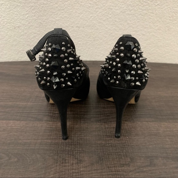 Sam Edelman Adrienne black spiked bootie size 5 - Picture 3 of 8